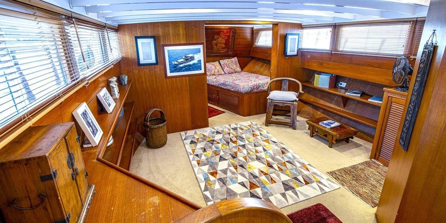 Simpson 12 meter junk rigged