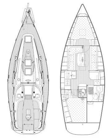 Bavaria 34 Cruiser - 2 cab.