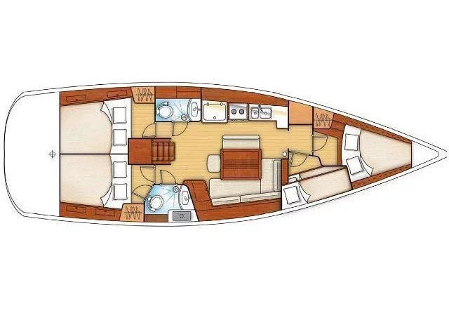 Oceanis 43 (4 cbs)