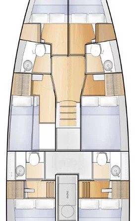 Sun Loft 47 - 6 + 1 cab.