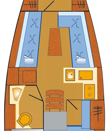 Bavaria Cruiser 34 - 2 cab.