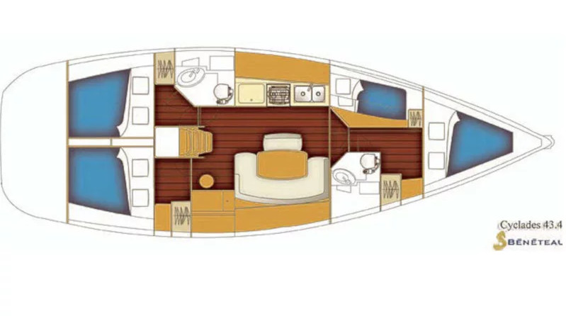 Beneteau Cyclades 43.4