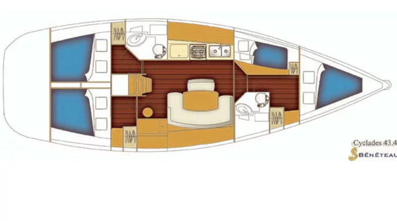 Beneteau Cyclades 43.4