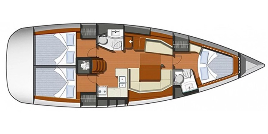 Sun Odyssey 42 i Performance