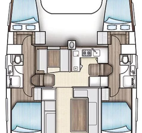Nautitech 40 Open - 4 + 2 cab.
