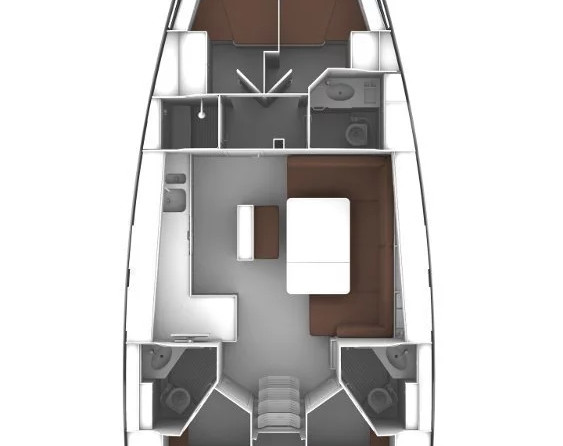 Bavaria Cruiser 46 - 4 cab.