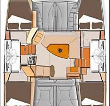 Lipari 41 - 4 + 2 cab.