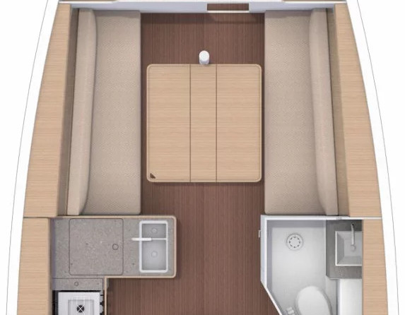 Dufour 360 GL - 3 cab.