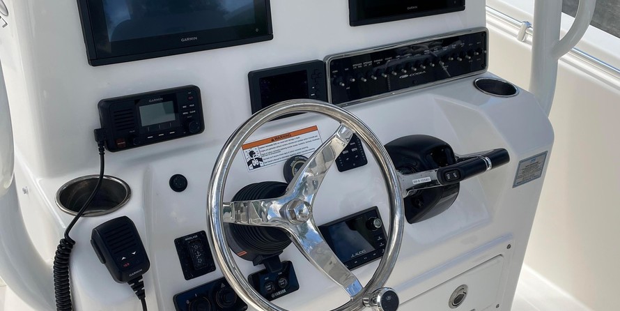 Cobia 217 center console
