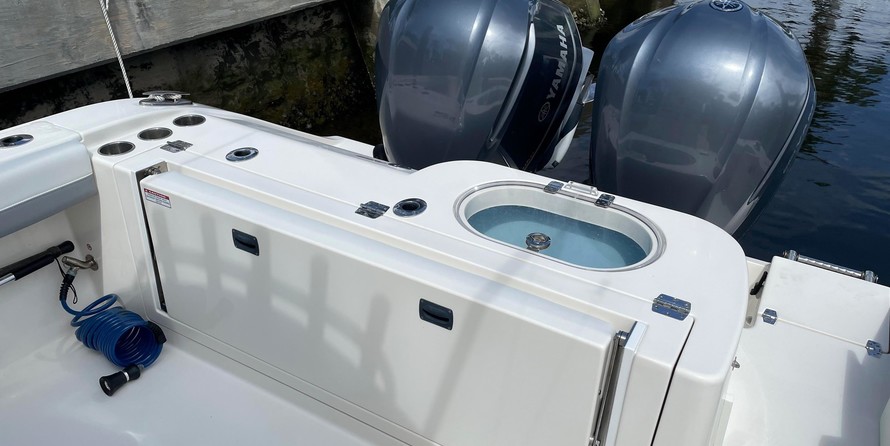 Cobia 217 center console