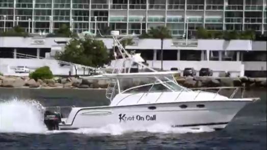 Glacier bay isle runner blue hull 2670