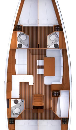 Jeanneau 53 - 5 cab.