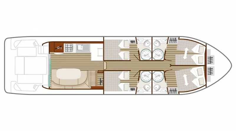 Cantieri estensi goldstar 560 c fly