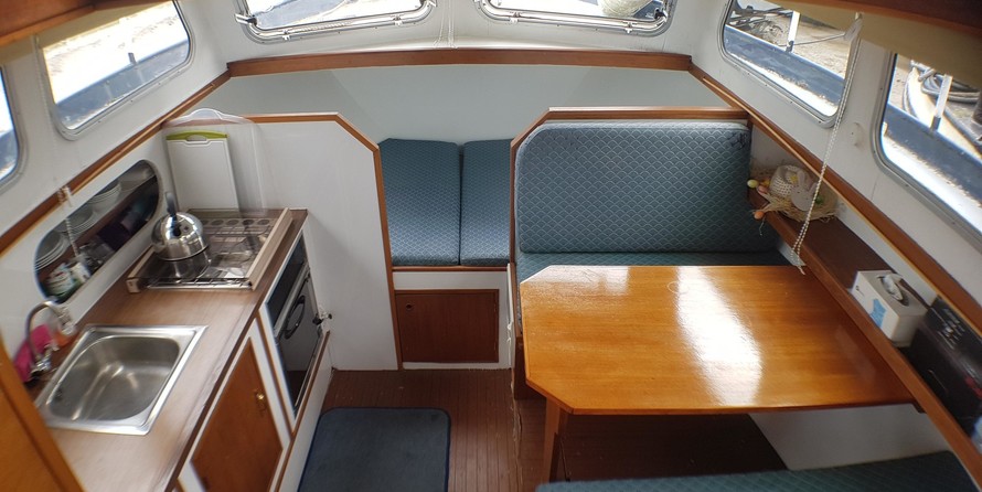 Dutch steel motor cruiser 48ft