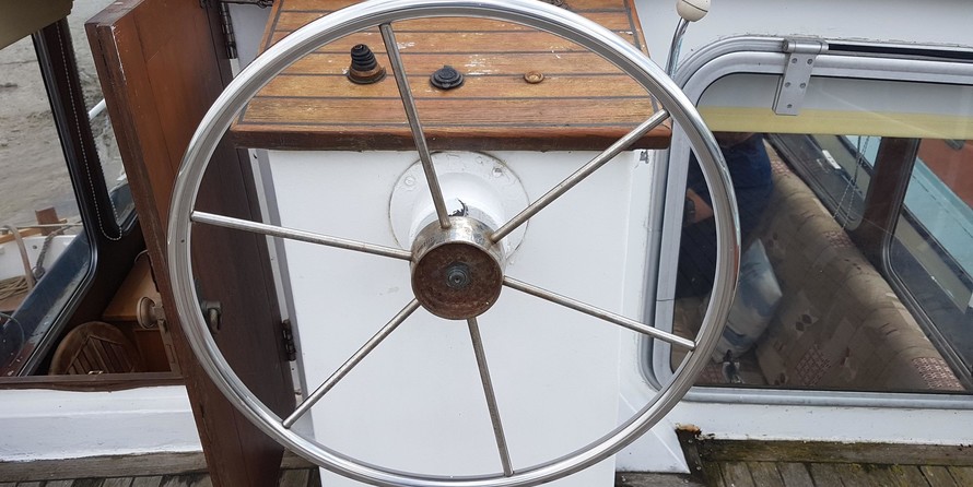 Dutch steel motor cruiser 48ft