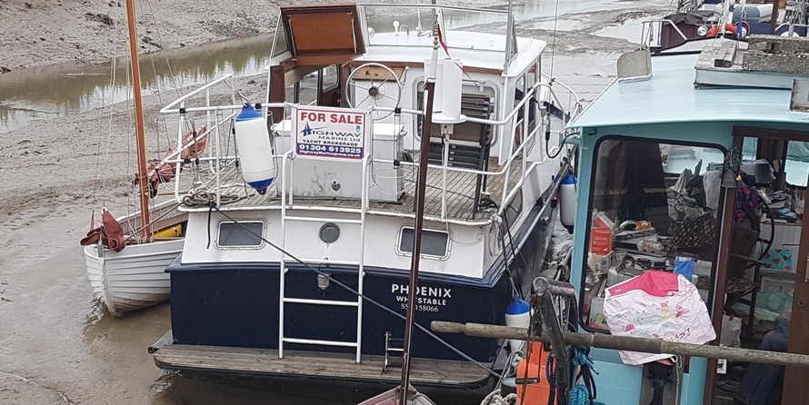 Dutch steel motor cruiser 48ft