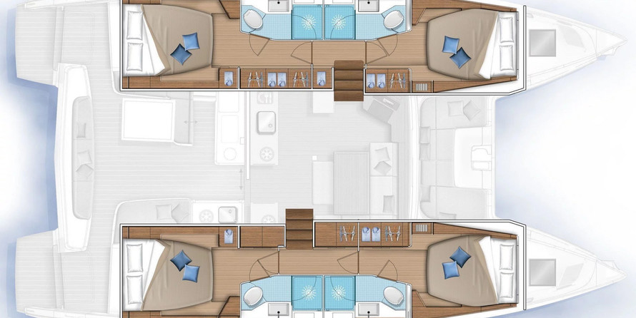 Lagoon 46 - Premium A/C