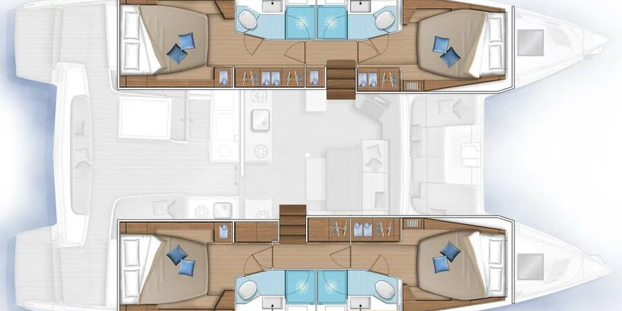 Lagoon 46 - Premium A/C