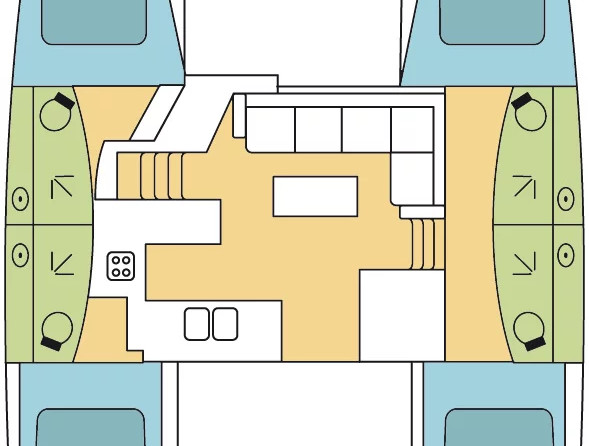 Fountaine Pajot Elba 45