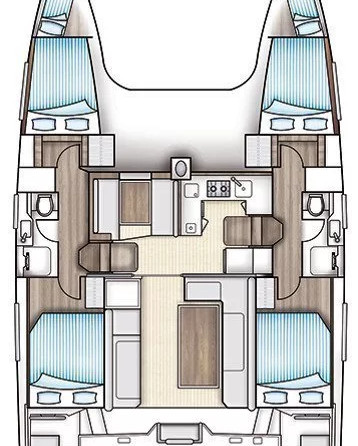 Nautitech 40 Open - 4 cab.