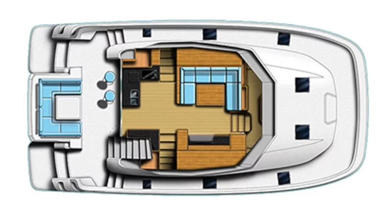 Aquila 44 Power Catamaran