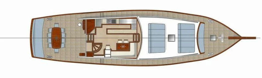 Motor sailor mauritius 43