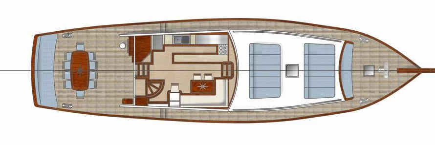 Motor sailor mauritius 43