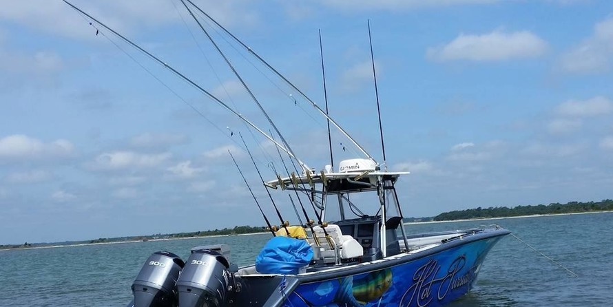 Pursuit 2870 center console