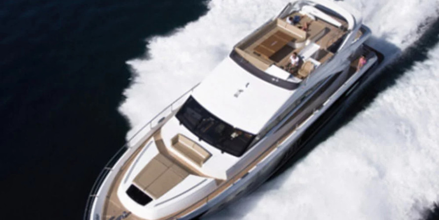 Princess 72 Flybridge - 4 + 1 cab.