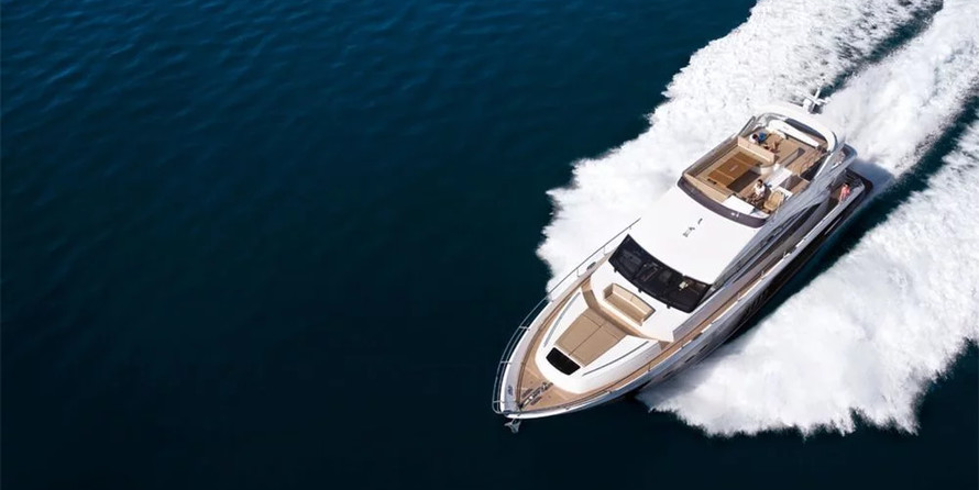 Princess 72 Flybridge - 4 + 1 cab.