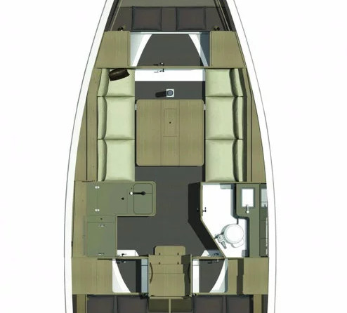 Dufour 360 GL - 3 cab.