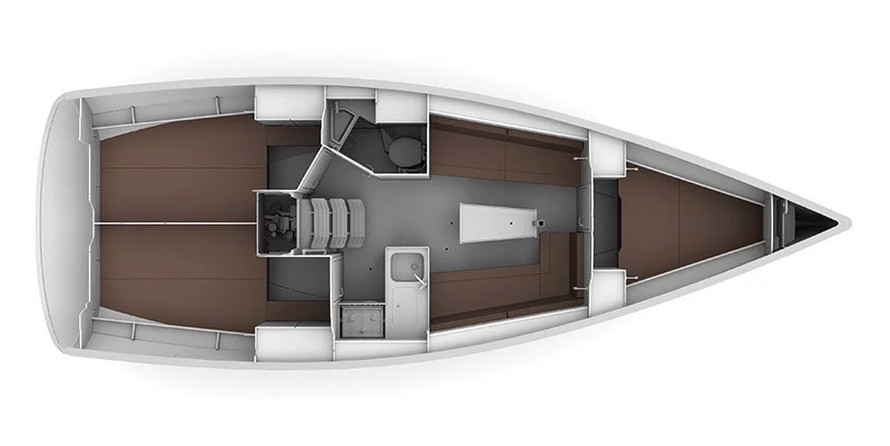 Bavaria Cruiser 34 - 3 cab