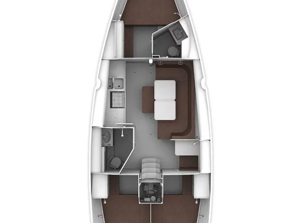Bavaria Cruiser 41 - 3 cab.