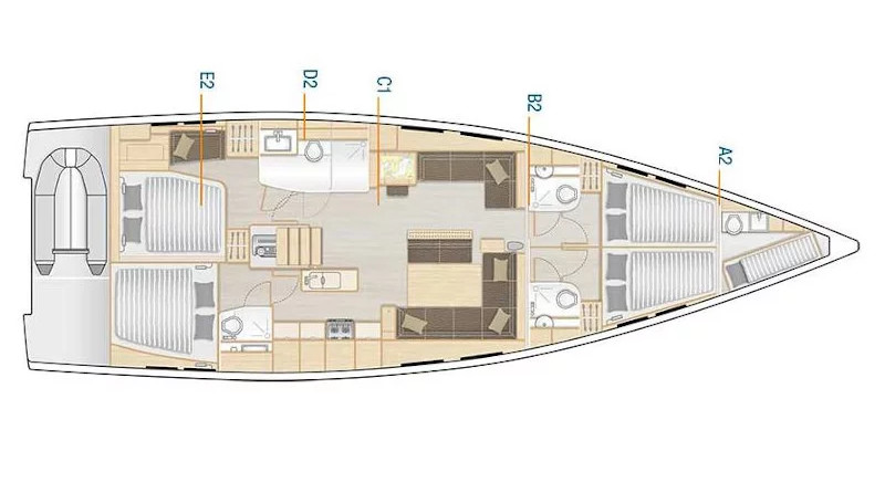 Hanse 548