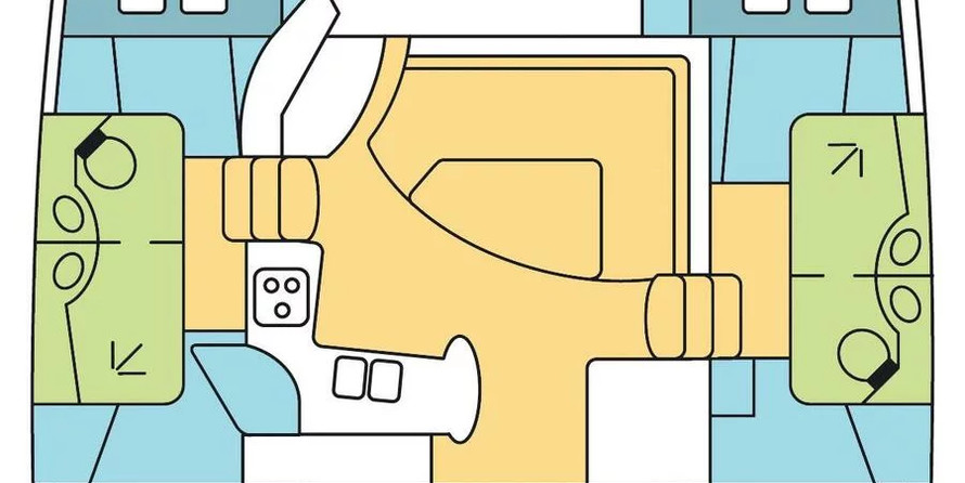 Lipari 41 - 4 + 2 cab.