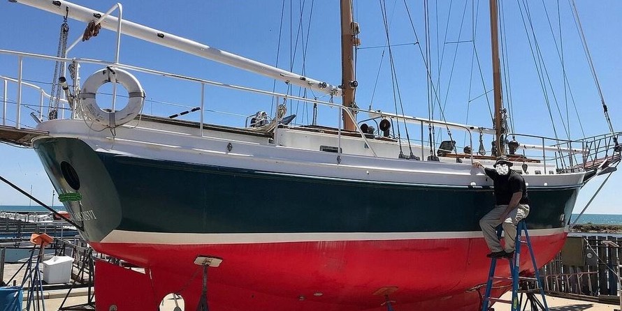 Sutton Boat Works George Sutton Schooner