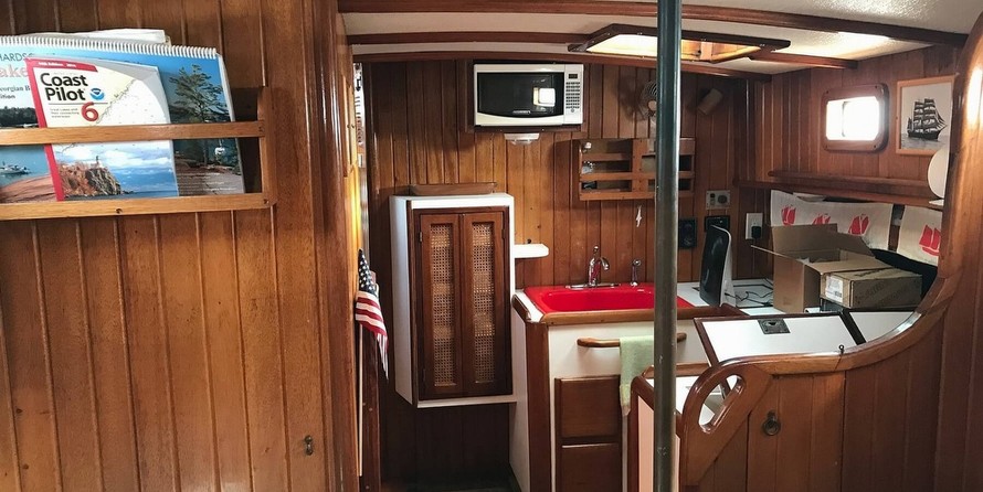 Sutton Boat Works George Sutton Schooner