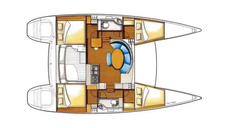 Lagoon 380 (4Cab)