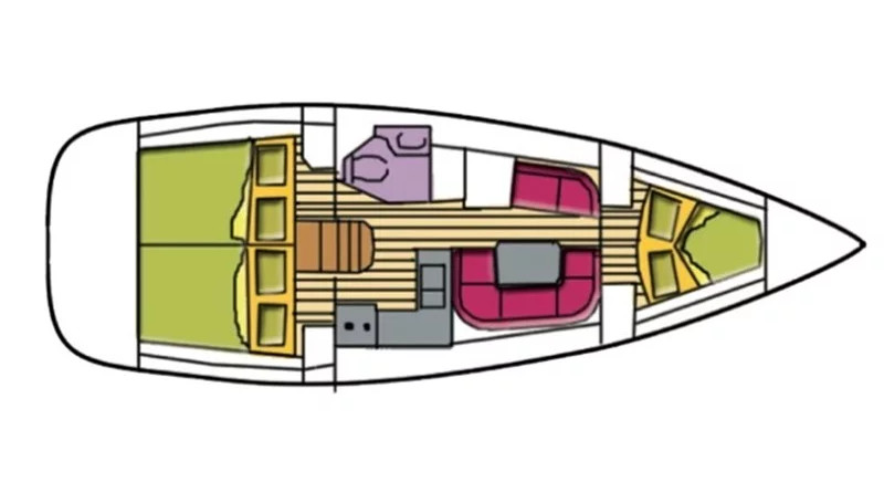 Sun Odyssey 36i (3Cab)