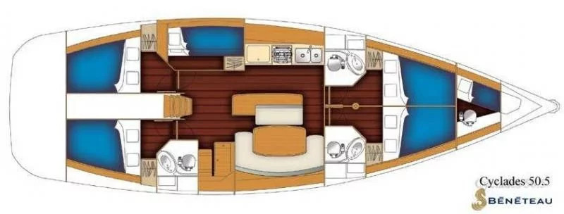Beneteau Cyclades 50.5