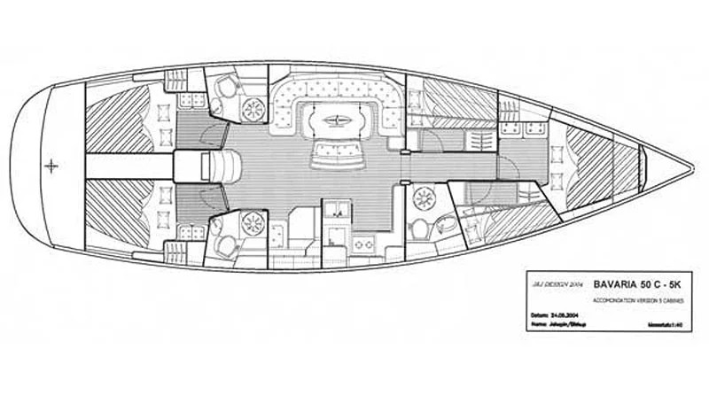 Bavaria 50 Cruiser (5Cab)