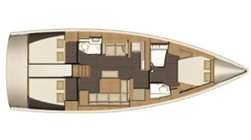 Dufour 460 Grand Large (3Cab)