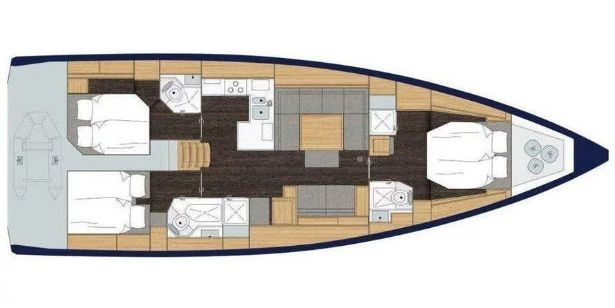 Bavaria C50 Style - AC + GEN