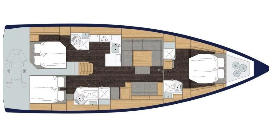 Bavaria C50 Style - AC + GEN