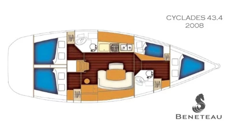 Beneteau Cyclades 43.4