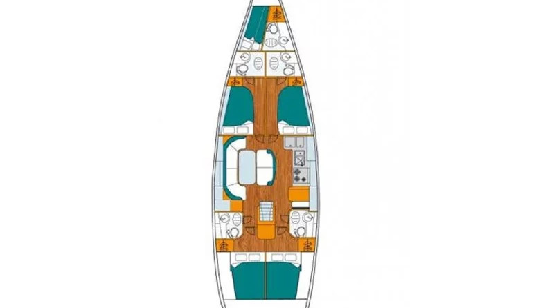 Beneteau 50 (5Cab)