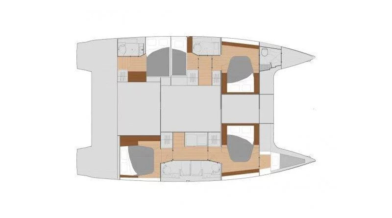 Fountaine Pajot 47 TANNA(GEN,AC,WATERMAKER)