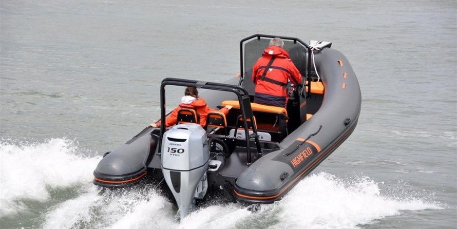 Highfield dl 640 aluminium rib - hypalon