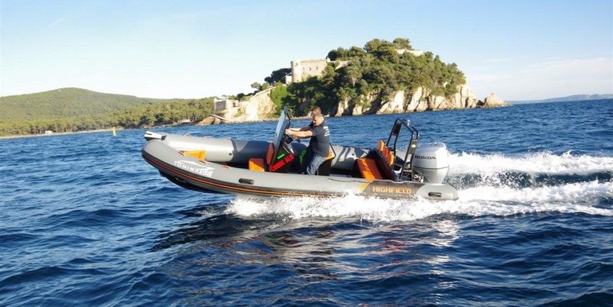 Highfield dl 640 aluminium rib - hypalon
