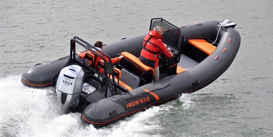 Highfield dl 640 aluminium rib - hypalon